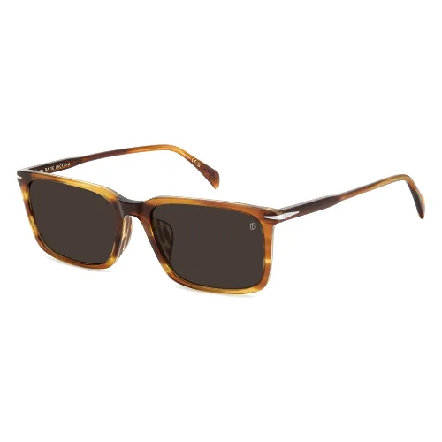 Okulary DAVID BECKHAM DB1163FSEX4. Okulary przeciwsłoneczne, Kolor brązowy. Mężczyzna.