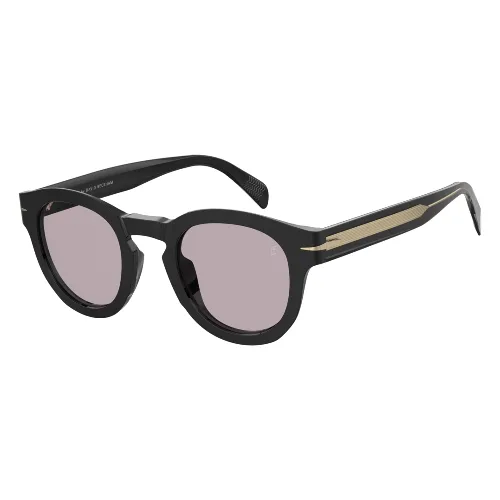 Okulary DAVID BECKHAM DB7041SFLAT80. Okulary przeciwsłoneczne, Kolor czarny. Mężczyzna.