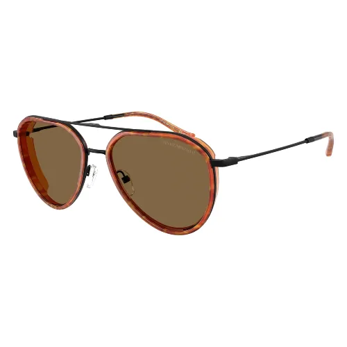 Okulary EMPORIO ARMANI EA2163-3001OR. Okulary przeciwsłoneczne, Kolor czarny. Mężczyzna.