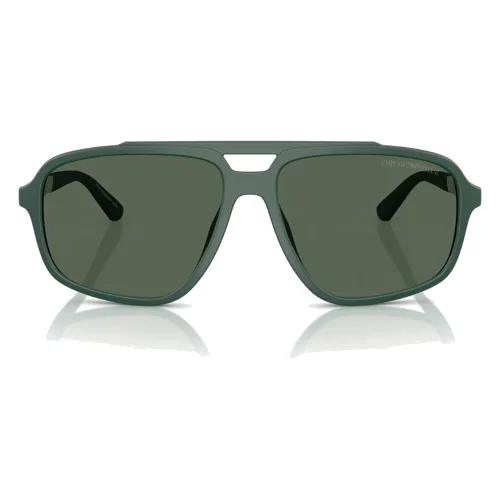 Okulary EMPORIO ARMANI EA4236U619071. Okulary przeciwsłoneczne, Kolor zielony. Mężczyzna.