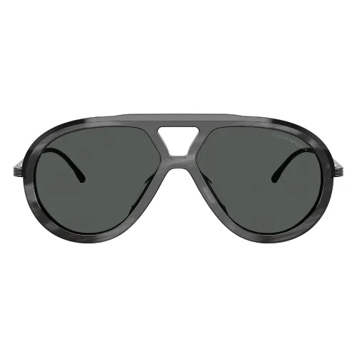 Okulary EMPORIO ARMANI EA4242U621187. Okulary przeciwsłoneczne, Kolor szary. Mężczyzna.