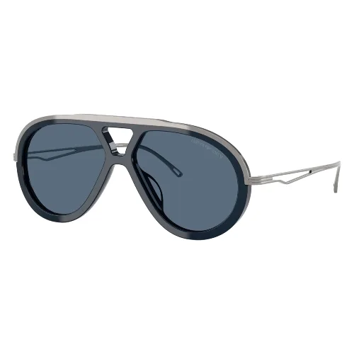 Okulary EMPORIO ARMANI EA4242U621380. Okulary przeciwsłoneczne, Kolor niebieski. Mężczyzna.