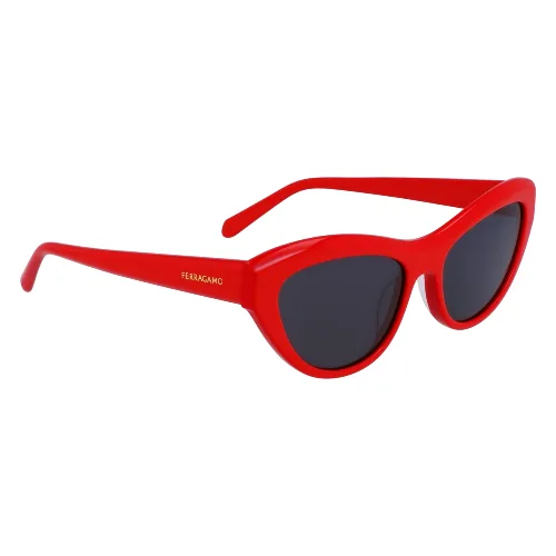 Okulary FERRAGAMO SF1103S551760. Okulary przeciwsłoneczne, Kolor czerwony. Kobieta.