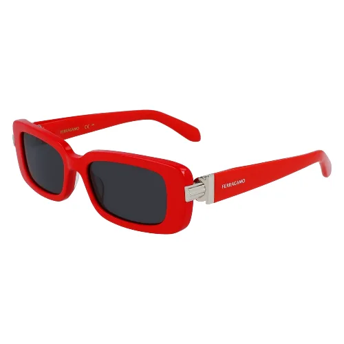 Okulary FERRAGAMO SF1105S521760. Okulary przeciwsłoneczne, Kolor czerwony. Kobieta.