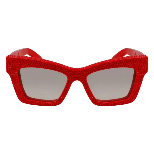 Okulary FERRAGAMO SF2045SR52176. Okulary przeciwsłoneczne, Kolor czerwony. Kobieta.