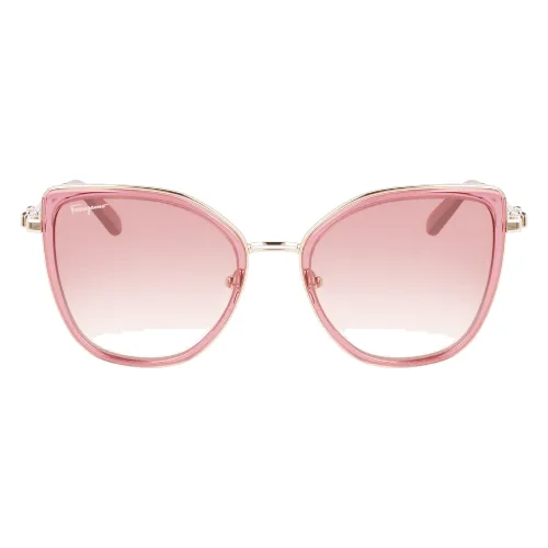 Okulary FERRAGAMO SF293S-774. Okulary przeciwsłoneczne, Kolor różowy. Kobieta.