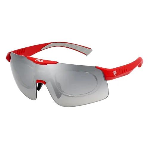 Okulary FILA SFI127997FZX. Okulary przeciwsłoneczne, Kolor szary srebrny. Mężczyzna.