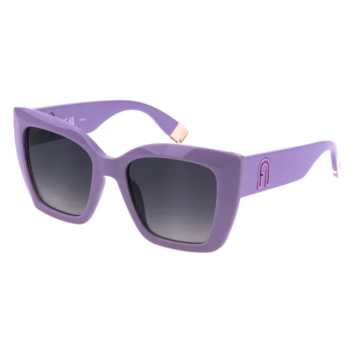 Okulary FURLA SFU710-5403NN. Okulary przeciwsłoneczne, Kolor PURPLE. Kobieta.