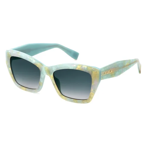 Okulary FURLA SFU778-5509E6. Okulary przeciwsłoneczne, Kolor zielony. Kobieta.
