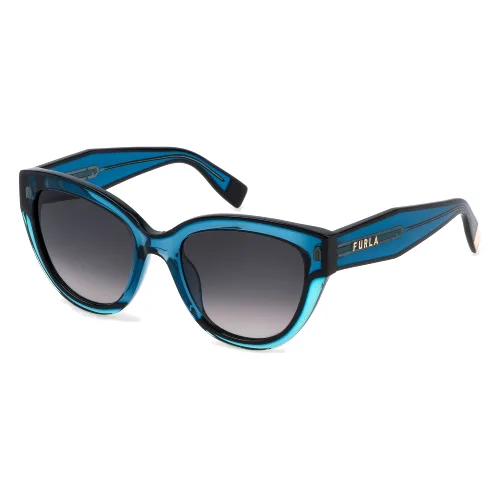 Okulary FURLA SFU779V5306N1. Okulary przeciwsłoneczne, Kolor niebieski. Kobieta.
