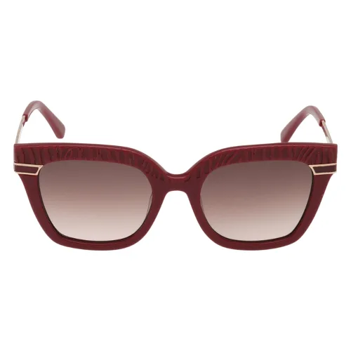 Okulary GUESS GF00015-5169T. Okulary przeciwsłoneczne, Kolor czerwony. Kobieta.