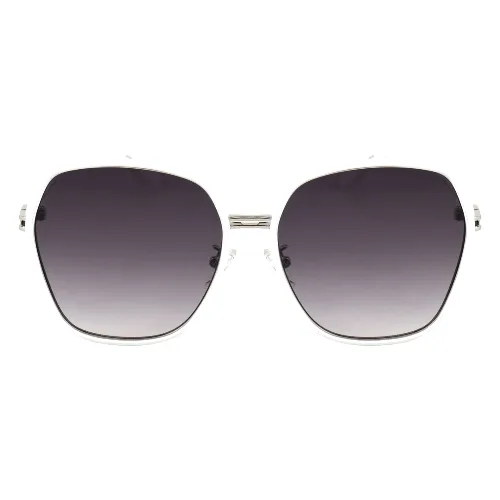 Okulary GUESS GF0407-21B. Okulary przeciwsłoneczne, Kolor biały. Kobieta.