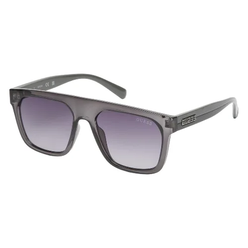 Okulary GUESS GO00068-5520B. Okulary przeciwsłoneczne, Kolor szary. Mężczyzna.