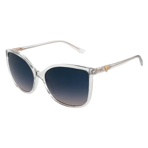 Okulary GUESS GU00144-6026B. Okulary przeciwsłoneczne, Kolor przezroczysty. Kobieta.