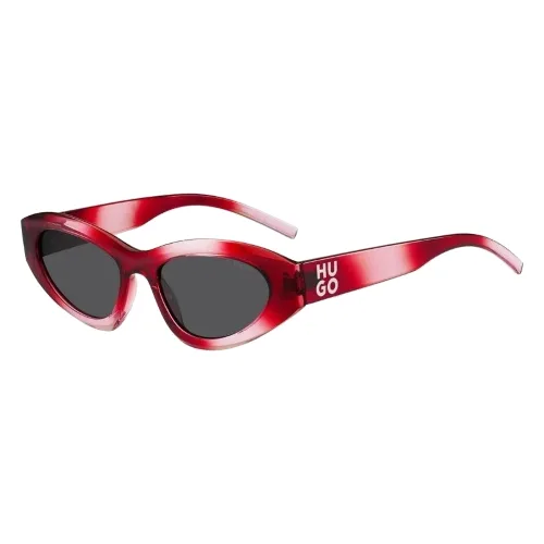 Okulary HUGO HG-1282-S-C48. Okulary przeciwsłoneczne, Kolor różowy. Unisex.