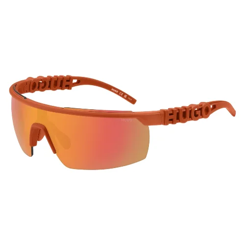 Okulary HUGO HG-1284-S-L7Q. Okulary przeciwsłoneczne, Kolor pomarańczowy. Mężczyzna.