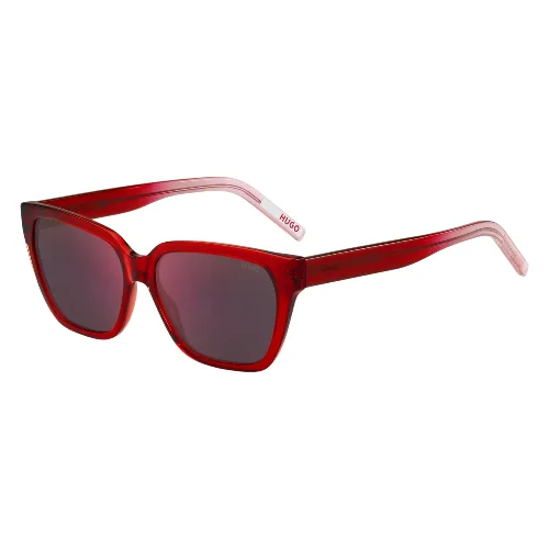 Okulary HUGO HG1264S92YF6A. Okulary przeciwsłoneczne, Kolor czerwony. Kobieta.