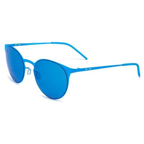 Okulary ITALIA INDEPENDENT 0208-027-000. Okulary przeciwsłoneczne, Kolor niebieski. Kobieta.