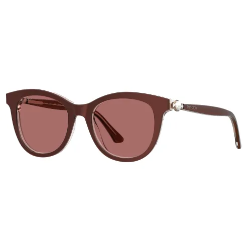 Okulary JIMMY CHOO ANNABETHSMWU. Okulary przeciwsłoneczne, Kolor czerwony. Kobieta.