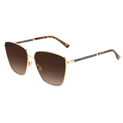 Okulary JIMMY CHOO LAVI-S-06JHA. Okulary przeciwsłoneczne, Kolor złoty. Kobieta.