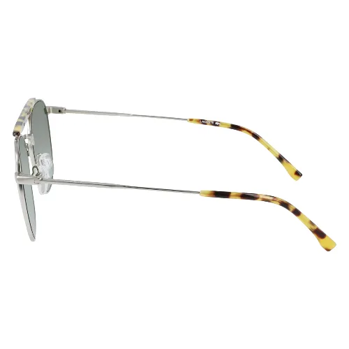 Okulary LACOSTE L241S-045. Okulary przeciwsłoneczne, Kolor srebrny. Mężczyzna.