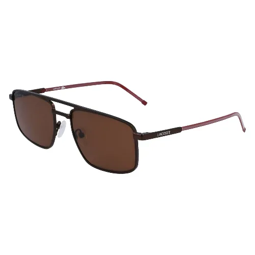Okulary LACOSTE L255S-5619201. Okulary przeciwsłoneczne, Kolor brązowy. Mężczyzna.