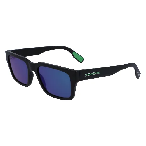 Okulary LACOSTE L6004S5519002. Okulary przeciwsłoneczne, Kolor czarny. Mężczyzna.