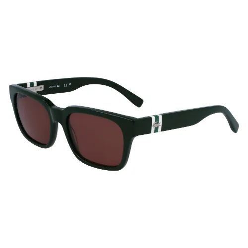 Okulary LACOSTE L6007S5418318. Okulary przeciwsłoneczne, Kolor zielony. Mężczyzna.