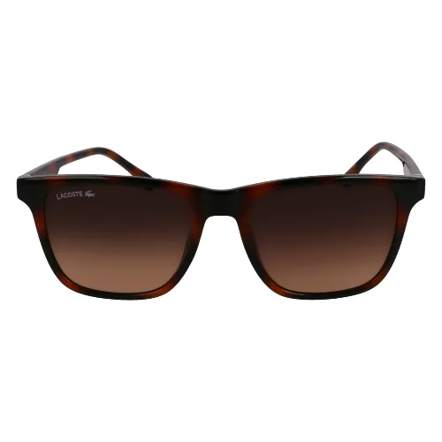Okulary LACOSTE L6041S-214. Okulary przeciwsłoneczne, Kolor brązowy. Mężczyzna.