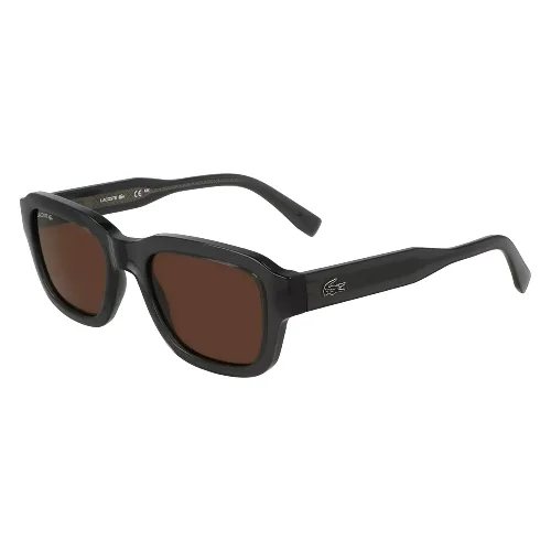 Okulary LACOSTE L6048S-035. Okulary przeciwsłoneczne, Kolor szary. Mężczyzna.