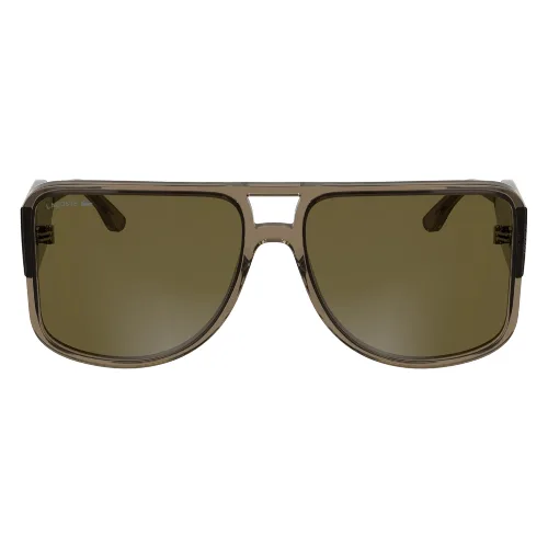 Okulary LACOSTE L6056S5916210. Okulary przeciwsłoneczne, Kolor brązowy. Unisex.