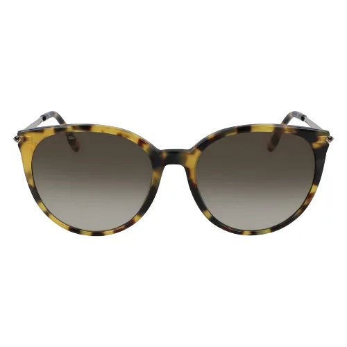 Okulary LACOSTE L928S-214. Okulary przeciwsłoneczne, Kolor brązowy havana. Kobieta.
