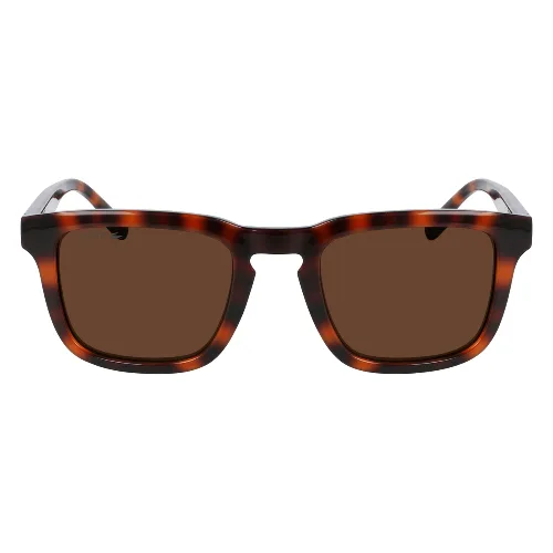 Okulary LACOSTE L951SRG-214. Okulary przeciwsłoneczne, Kolor brązowy. Mężczyzna.
