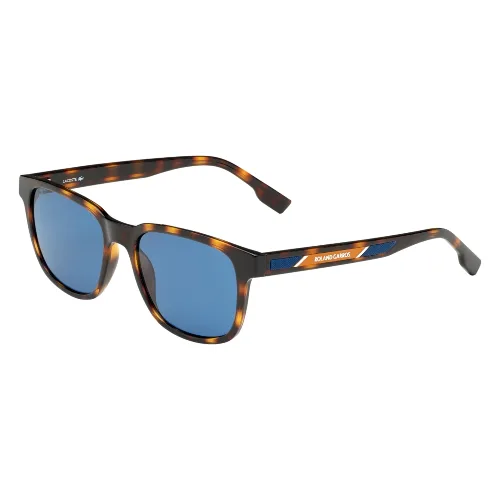 Okulary LACOSTE L980SRG-242. Okulary przeciwsłoneczne, Kolor brązowy. Mężczyzna.