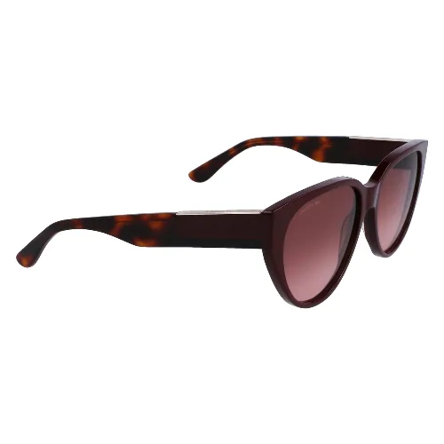 Okulary LACOSTE L985S-603. Okulary przeciwsłoneczne, Kolor czerwony. Kobieta.