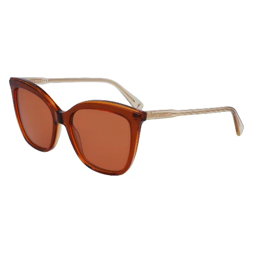 Okulary LONGCHAMP LO729S5517233. Okulary przeciwsłoneczne, Kolor żółty. Kobieta.