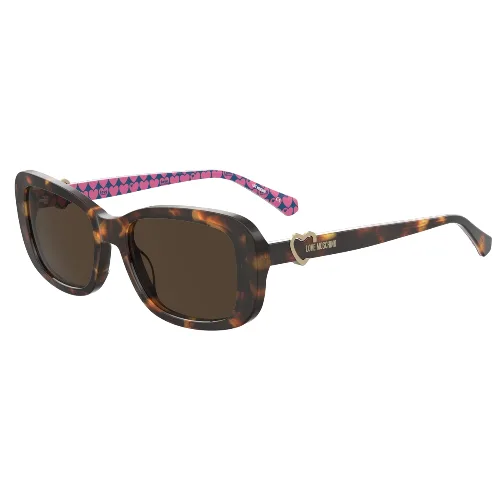 Okulary LOVE MOSCHINO MOL060S05L557. Okulary przeciwsłoneczne, Kolor brązowy. Kobieta.