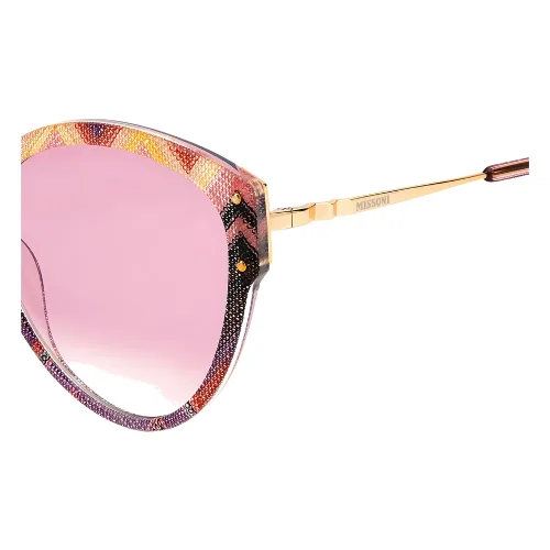 Okulary MISSONI MIS-0004SOB3. Okulary przeciwsłoneczne, Kolor różowy. Kobieta.