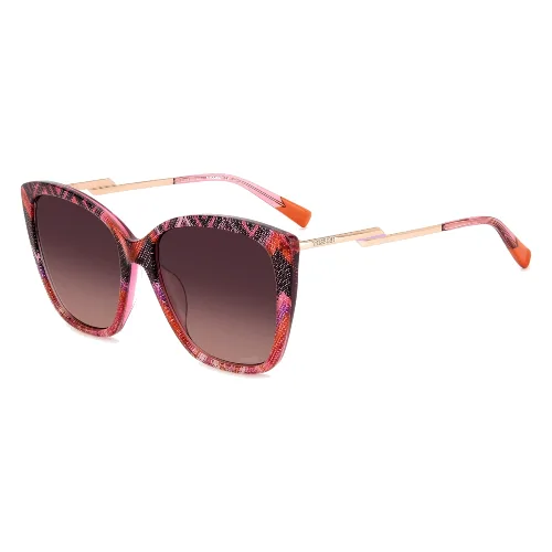Okulary MISSONI MIS0123GSSDH. Okulary przeciwsłoneczne, Kolor różowy. Kobieta.