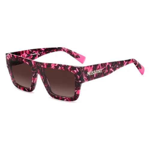 Okulary MISSONI MIS0129S2TM. Okulary przeciwsłoneczne, Kolor różowy. Kobieta.