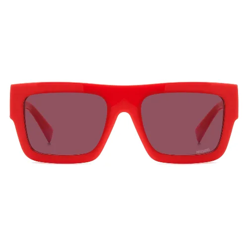 Okulary MISSONI MIS0129SC9A. Okulary przeciwsłoneczne, Kolor czerwony. Kobieta.