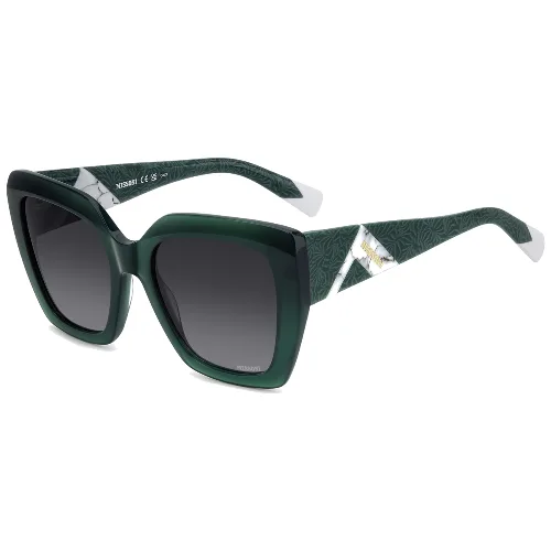Okulary MISSONI MIS0197S1ED. Okulary przeciwsłoneczne, Kolor zielony. Kobieta.