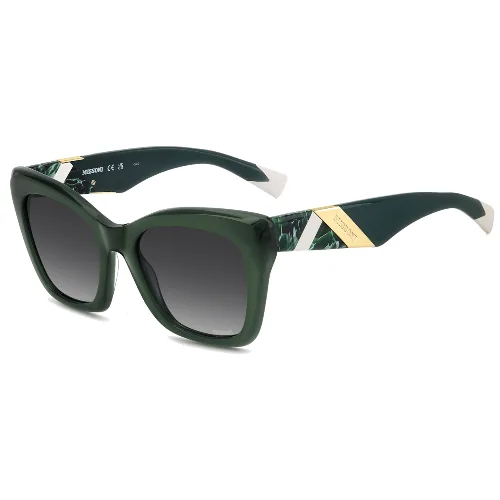 Okulary MISSONI MIS0219S1ED. Okulary przeciwsłoneczne, Kolor zielony. Kobieta.
