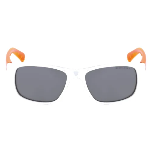 Okulary NIKE CHAMEV0815106. Okulary przeciwsłoneczne, Kolor biały pomarańczowy. Dziecko.