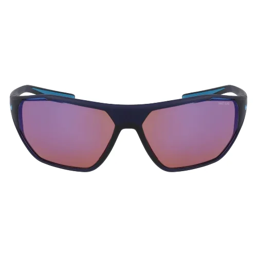 Okulary NIKE NIKEAERODRIFT. Okulary przeciwsłoneczne, Kolor niebieski. Unisex.