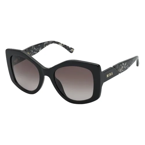 Okulary NINA RICCI SNR317-530700. Okulary przeciwsłoneczne, Kolor czarny. Kobieta.