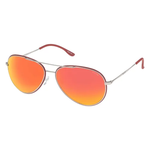 Okulary POLICE S8299M58Q05R. Okulary przeciwsłoneczne, Kolor czerwony. Unisex.