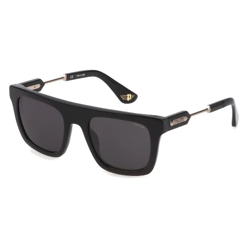 Okulary POLICE SPLF71-53700Y. Okulary przeciwsłoneczne, Kolor czarny. Mężczyzna.