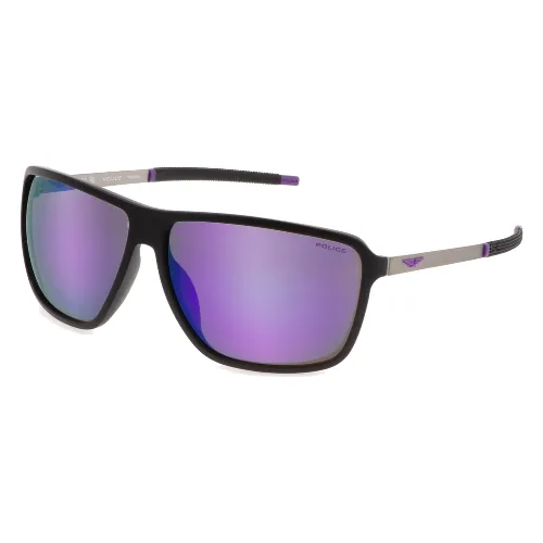 Okulary POLICE SPLL15-65U28Z. Okulary przeciwsłoneczne, Kolor czarny. Mężczyzna.