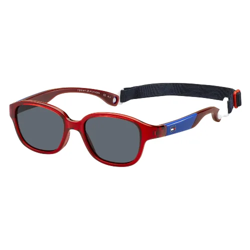 Okulary TOMMY HILFIGER TH-1499-S-C9A. Okulary przeciwsłoneczne, Kolor czerwony. Dziecko.